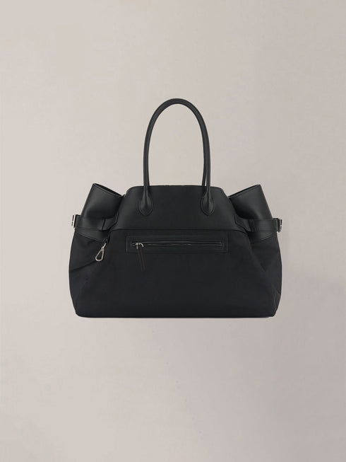 Dual-Tone Cowhide leather Tote